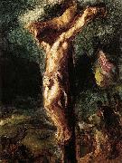 Eugene Delacroix Christ on the Cross painting